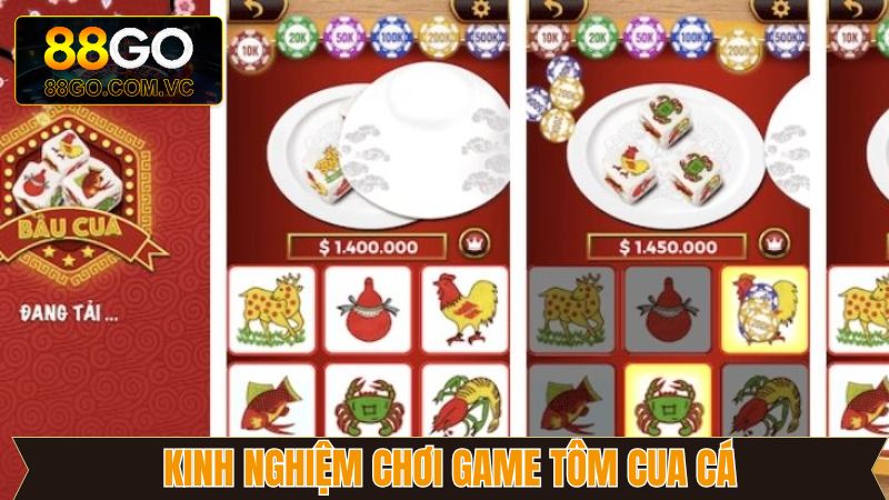 Game Tôm Cua Cá - Siêu Phẩm Hàng Đầu Đến Từ Nhà Cái 88GO 4 Một vài mẹo săn thưởng đỉnh cao mà hội viên cần nắm